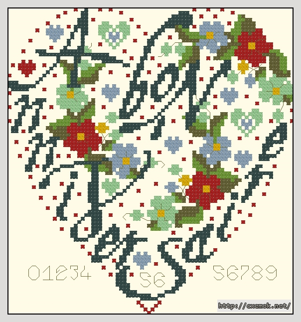 Download embroidery patterns by cross-stitch  - Bon anniverssaire, author 