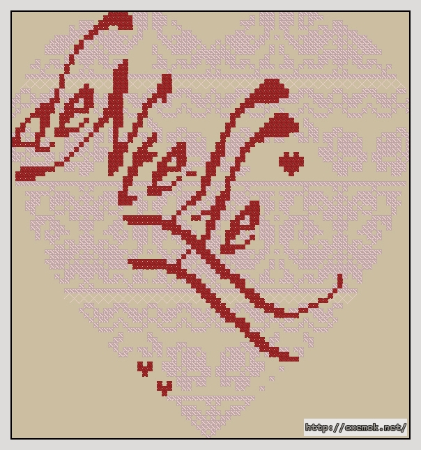 Download embroidery patterns by cross-stitch  - Dentelle, author 