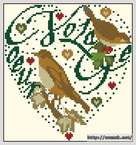 Download embroidery patterns by cross-stitch  - Volage, author 