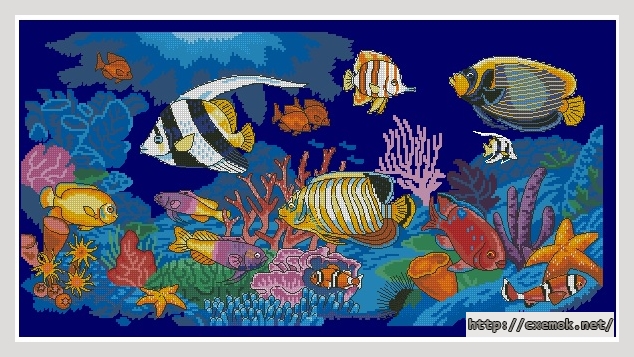 Download embroidery patterns by cross-stitch  - Mysteries of the deep, author 