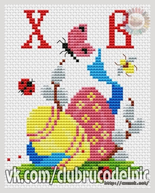 Download embroidery patterns by cross-stitch  - Пасхальные яйца3