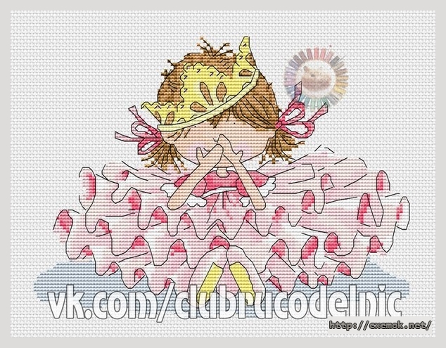 Download embroidery patterns by cross-stitch  - Все падают, author 