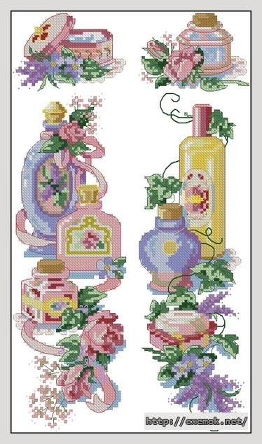 Download embroidery patterns by cross-stitch  - Приветствие