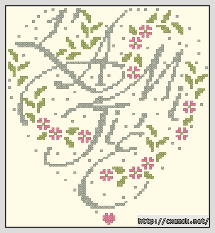 Download embroidery patterns by cross-stitch  - Amitie, author 