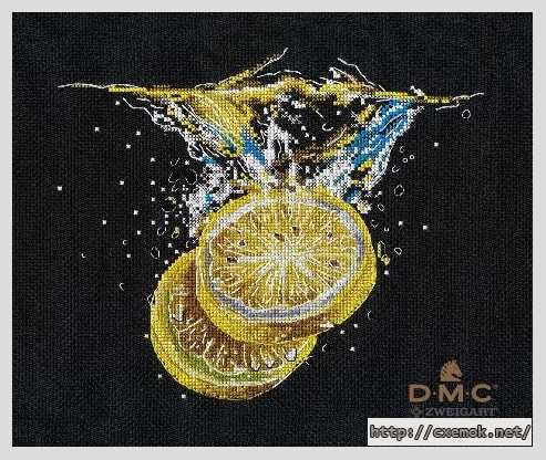 Download embroidery patterns by cross-stitch  - Лимон