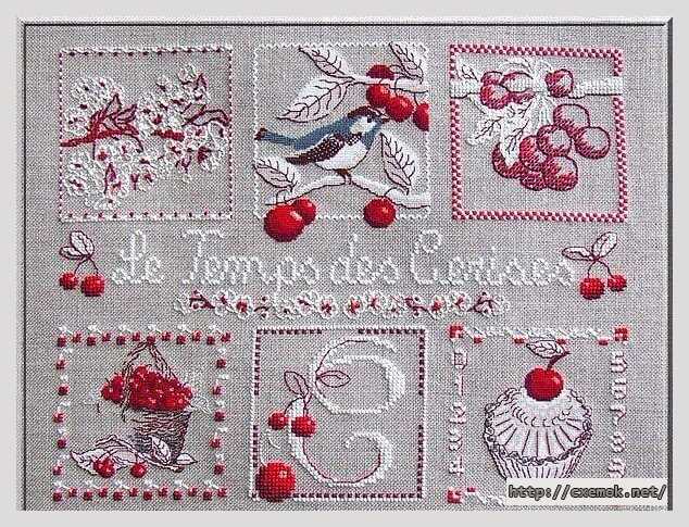 Download embroidery patterns by cross-stitch  - Сэмплер