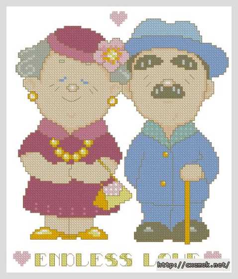 Download embroidery patterns by cross-stitch  - Анатомия любви