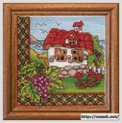 Download embroidery patterns by cross-stitch  - Виноград бессарабии