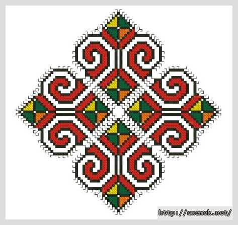 Download embroidery patterns by cross-stitch  - Узор