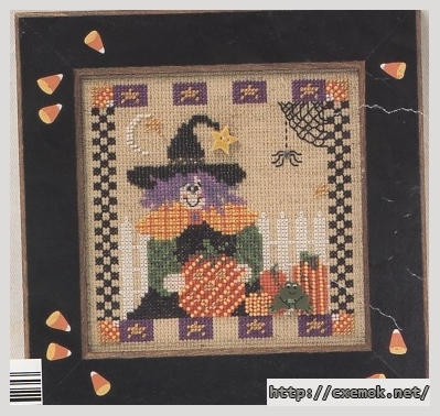 Download embroidery patterns by cross-stitch  - Witch night out, author 