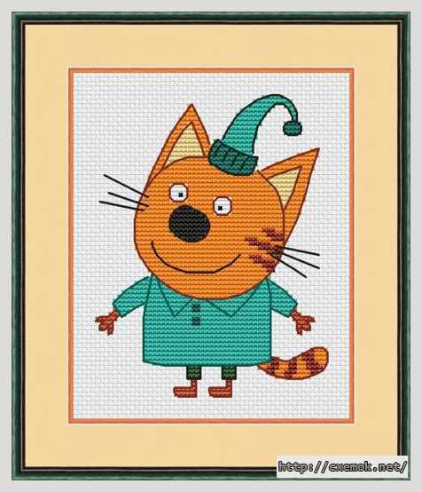 Download embroidery patterns by cross-stitch  - Компот