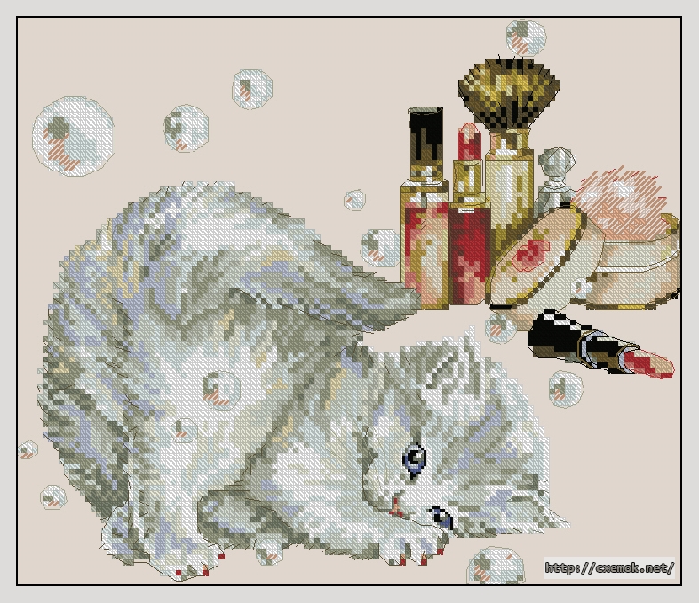 Download embroidery patterns by cross-stitch  - Chavonette, author 