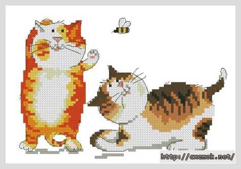Download embroidery patterns by cross-stitch  - Жу-жу