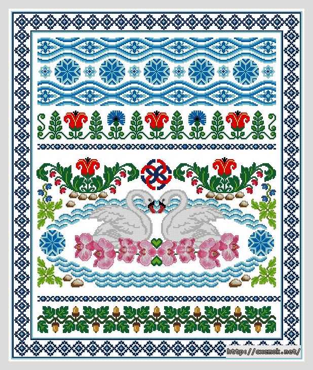 Download embroidery patterns by cross-stitch  - Оберег