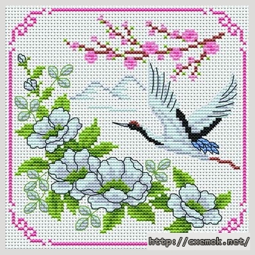 Download embroidery patterns by cross-stitch  - Au japon, author 