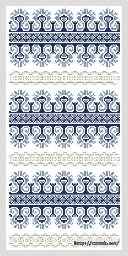 Download embroidery patterns by cross-stitch  - Рушник весільний