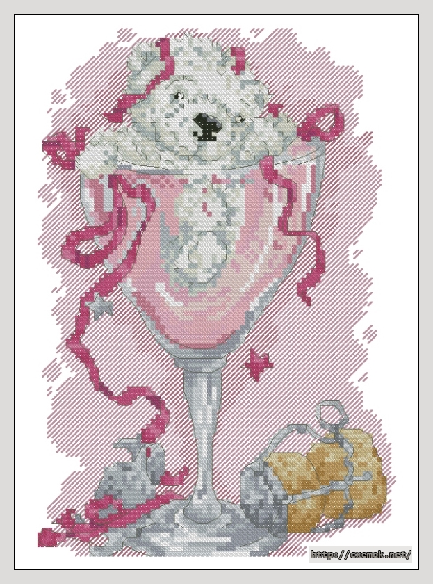 Download embroidery patterns by cross-stitch  - Bubble squeek celebration, author 