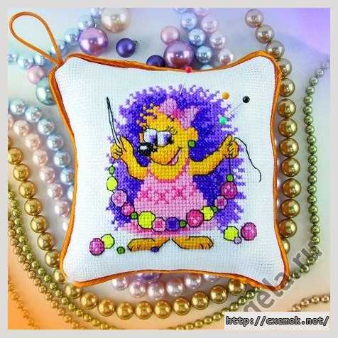Download embroidery patterns by cross-stitch  - Игольница