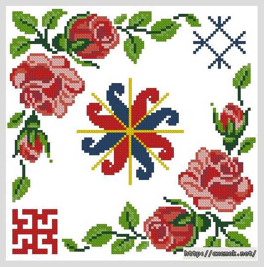 Download embroidery patterns by cross-stitch  - Гармония женского начала