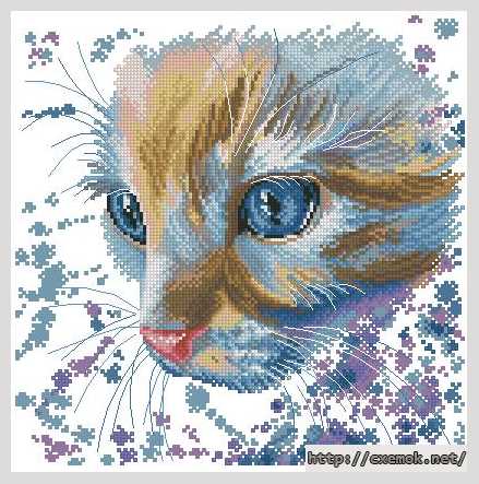 Download embroidery patterns by cross-stitch  - Рыжий