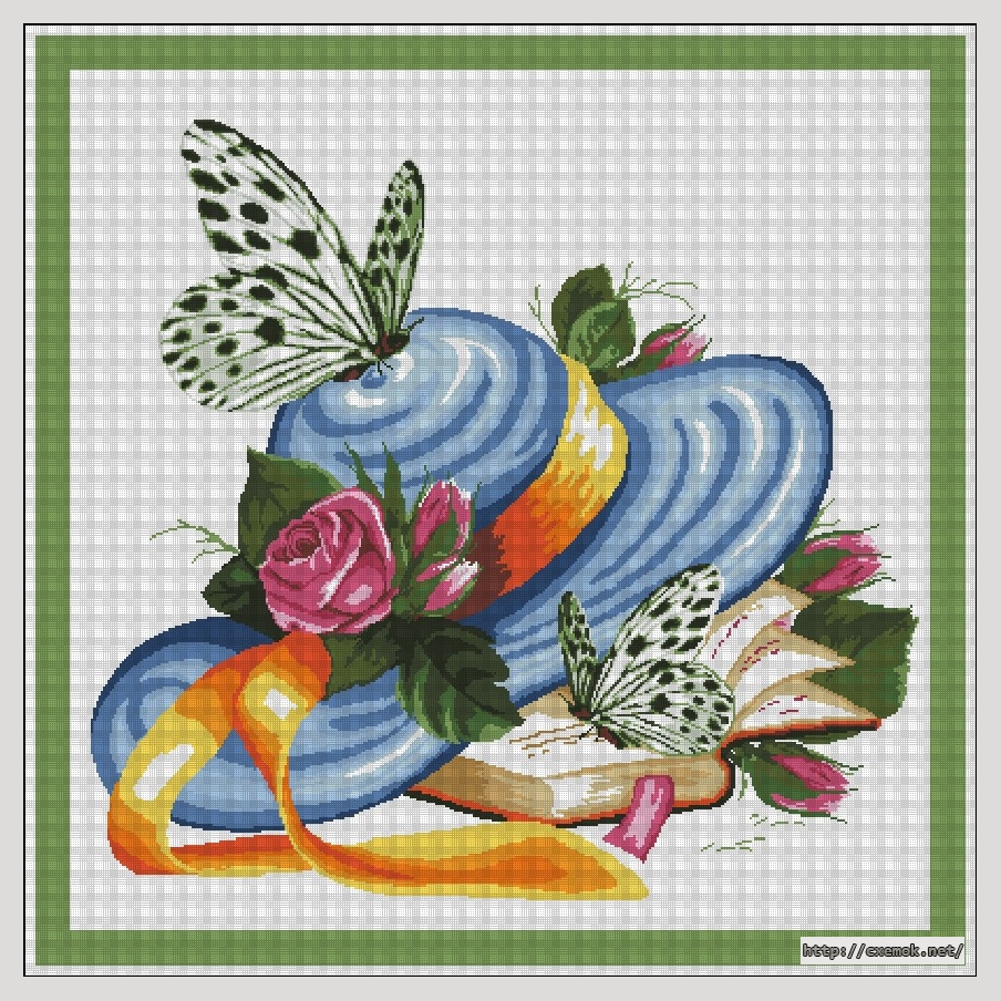Download embroidery patterns by cross-stitch  - Romantica, author 