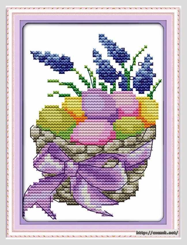 Download embroidery patterns by cross-stitch  - Великодній мотив
