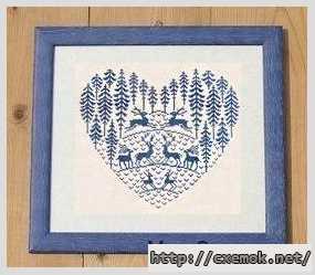 Download embroidery patterns by cross-stitch  - Сердце «встреча»