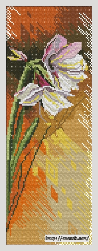 Завантажити схеми вишивки нитками / хрестом  - Осенние цветы, автор 