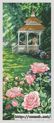 Download embroidery patterns by cross-stitch  - Paradise found, author 