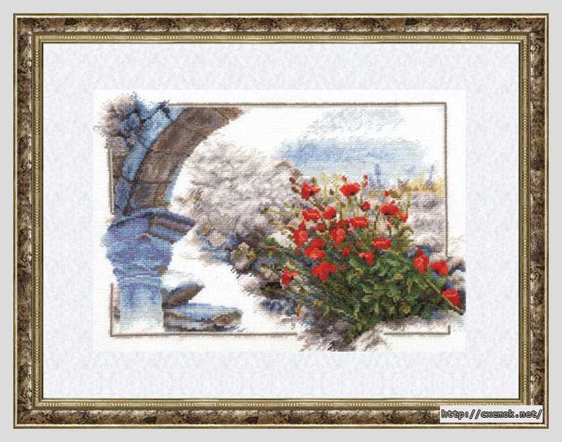 Download embroidery patterns by cross-stitch  - Старый город «маки херсонеса»