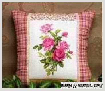 Download embroidery patterns by cross-stitch  - Розы