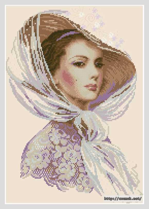 Download embroidery patterns by cross-stitch  - Сиреневый вечер