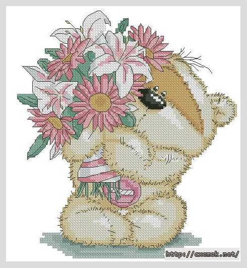 Download embroidery patterns by cross-stitch  - Для тебя!