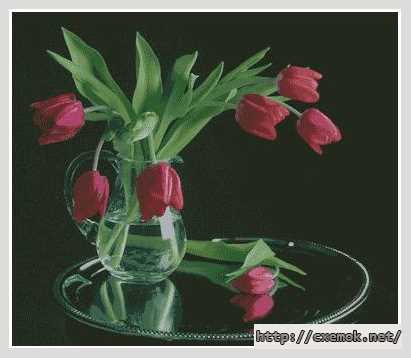 Download embroidery patterns by cross-stitch  - Семь нот красоты