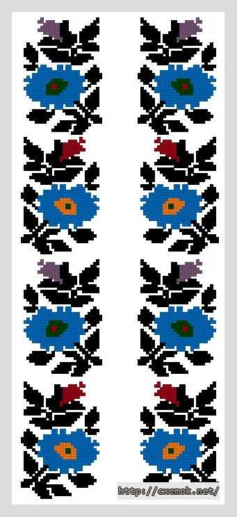 Download embroidery patterns by cross-stitch  - Вишиванка