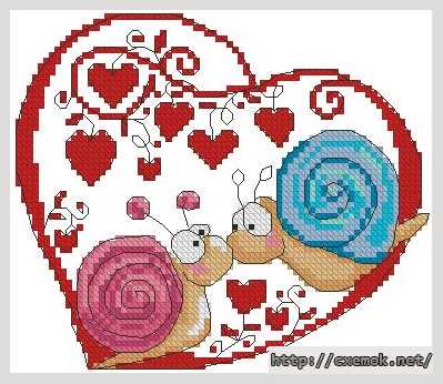 Download embroidery patterns by cross-stitch  - Ты в моем сердце