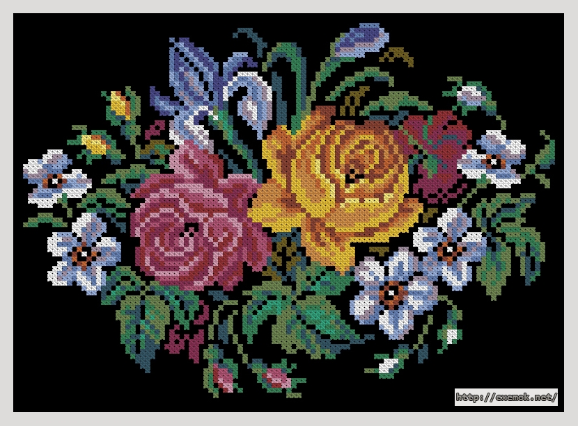 Download embroidery patterns by cross-stitch  - Традиции, author 