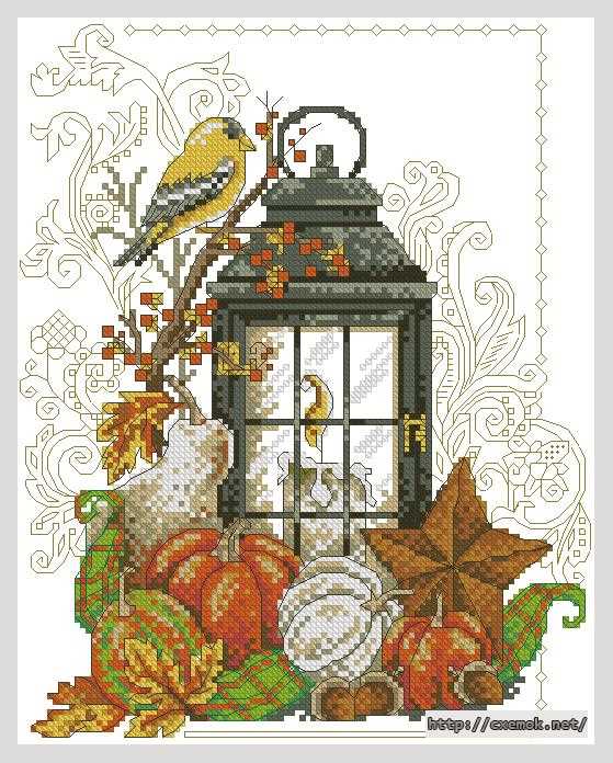 Download embroidery patterns by cross-stitch  - Урожай