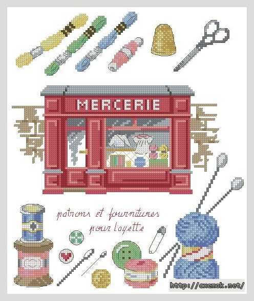 Download embroidery patterns by cross-stitch  - Швейный магазин