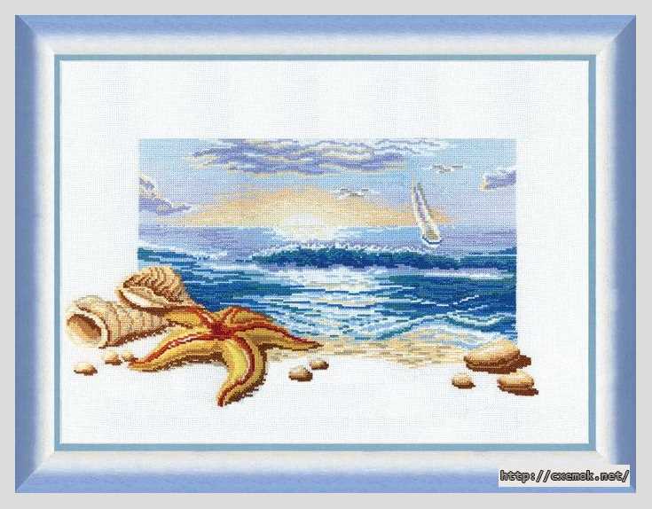 Download embroidery patterns by cross-stitch  - Морской пейзаж