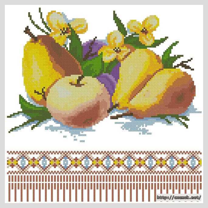 Download embroidery patterns by cross-stitch  - Рушник спасівський