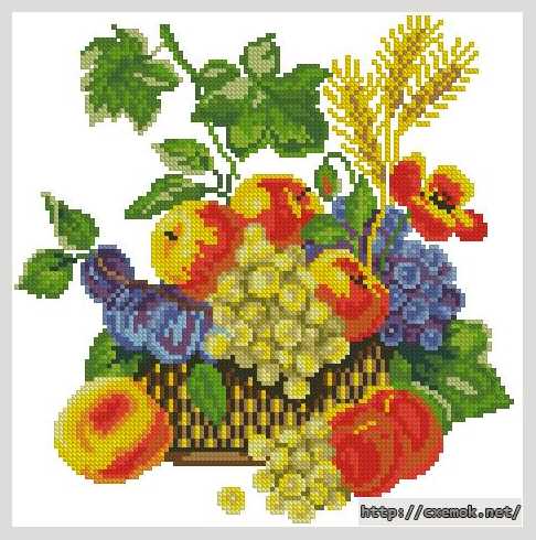 Download embroidery patterns by cross-stitch  - На спаса