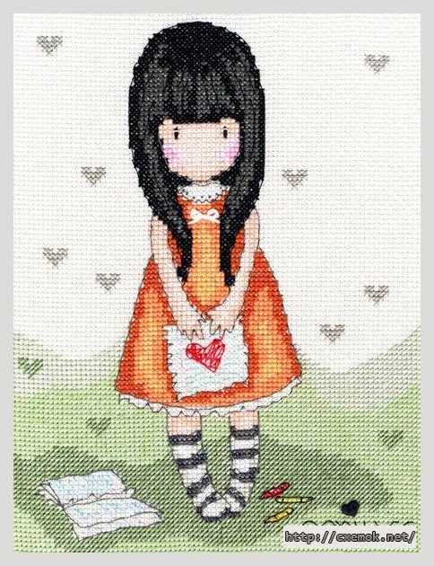 Download embroidery patterns by cross-stitch  - Я дам тебе мое сердце
