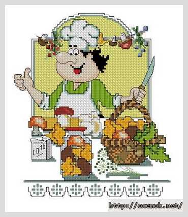 Download embroidery patterns by cross-stitch  - Осенняя пора