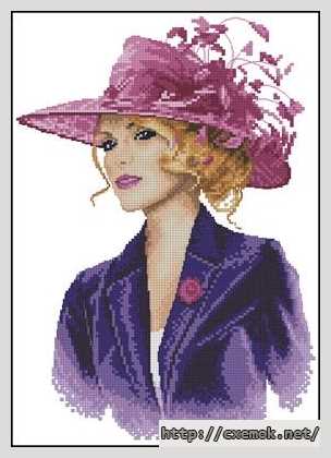 Download embroidery patterns by cross-stitch  - Сара