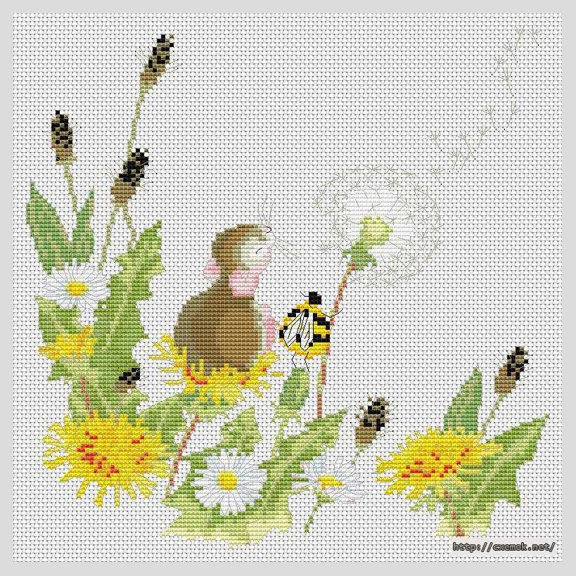 Download embroidery patterns by cross-stitch  - Наслаждение солнышком