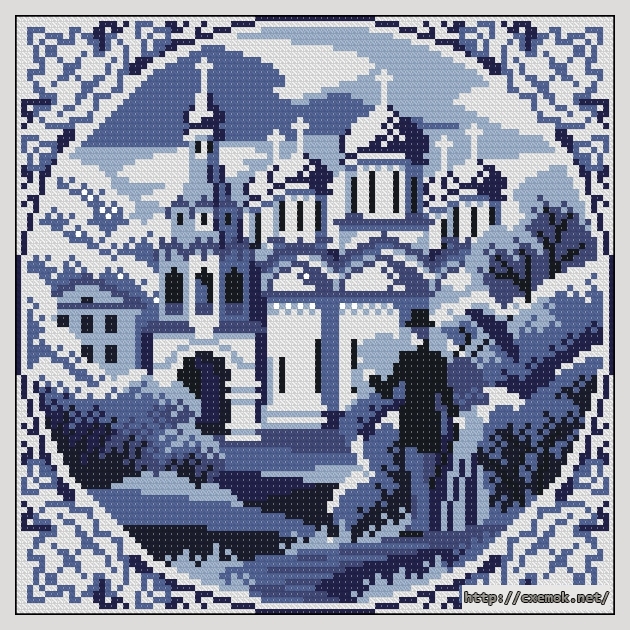 Download embroidery patterns by cross-stitch  - Осенний сон, author 