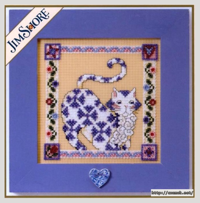 Download embroidery patterns by cross-stitch  - Sapphire, author 