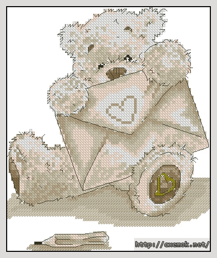 Download embroidery patterns by cross-stitch  - A lickle bit closer, author 