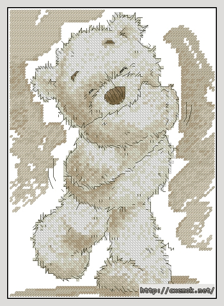 Download embroidery patterns by cross-stitch  - Lickle hugs, author 
